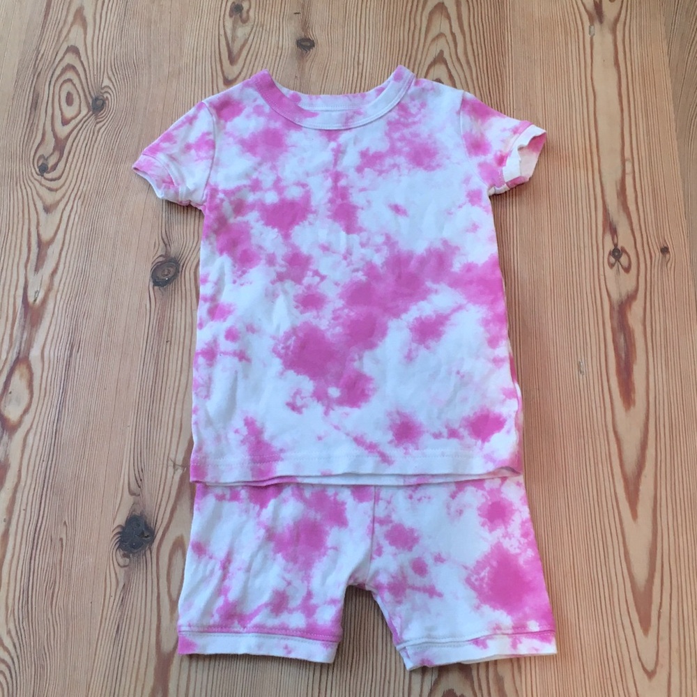 Baby Gap Tie-Dye PJ Set Pink